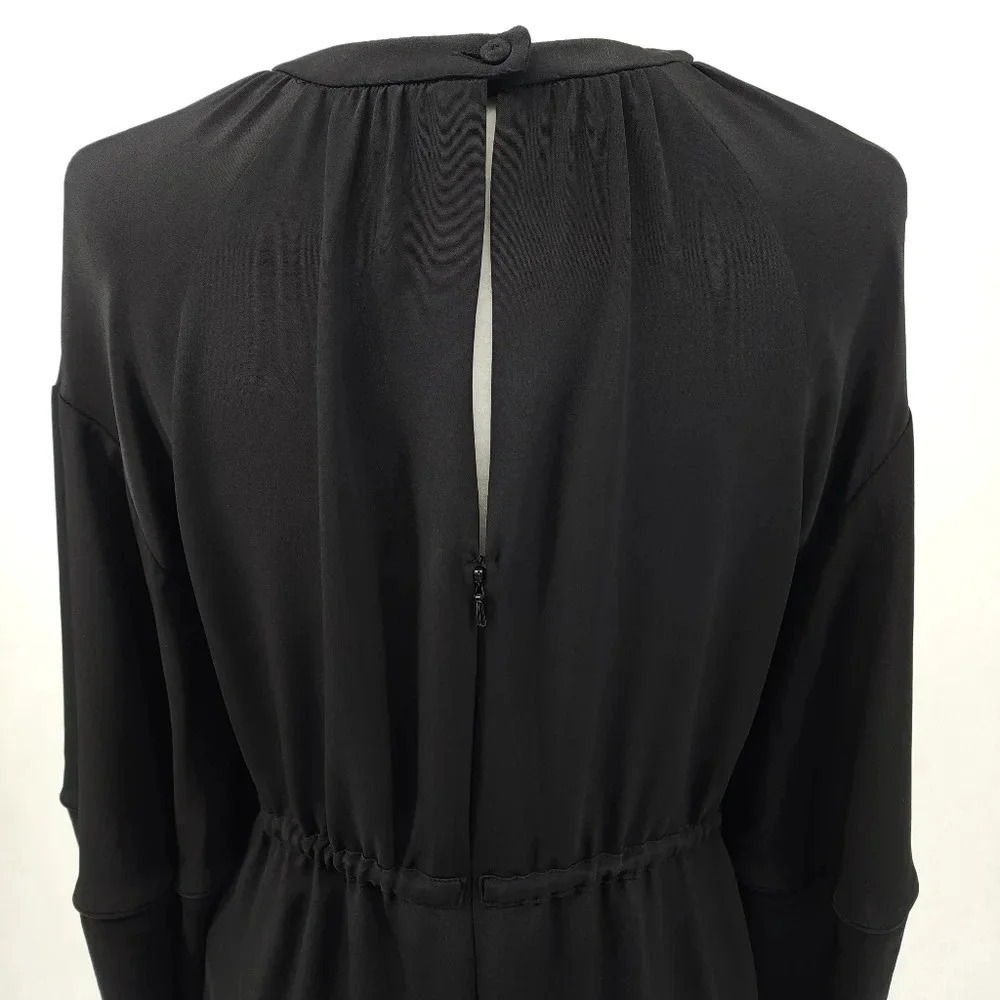 Fendi Vneck Drawstring Waist Knee Length Dress - Picture 4 of 10